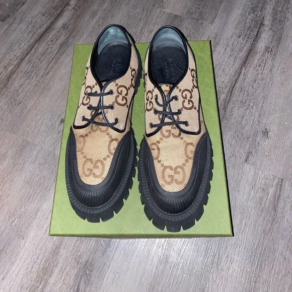 Gucci | Shoes | Mens Maxi Gg Laceup Shoe | Poshmark display picture 2
